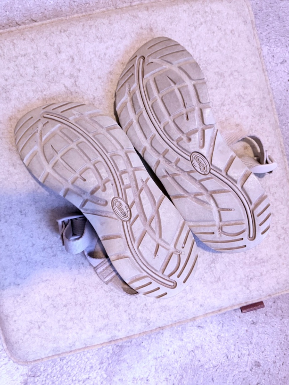Chaco Neutral Z-Strap Sandals, size 7 - Picture 2 of 3